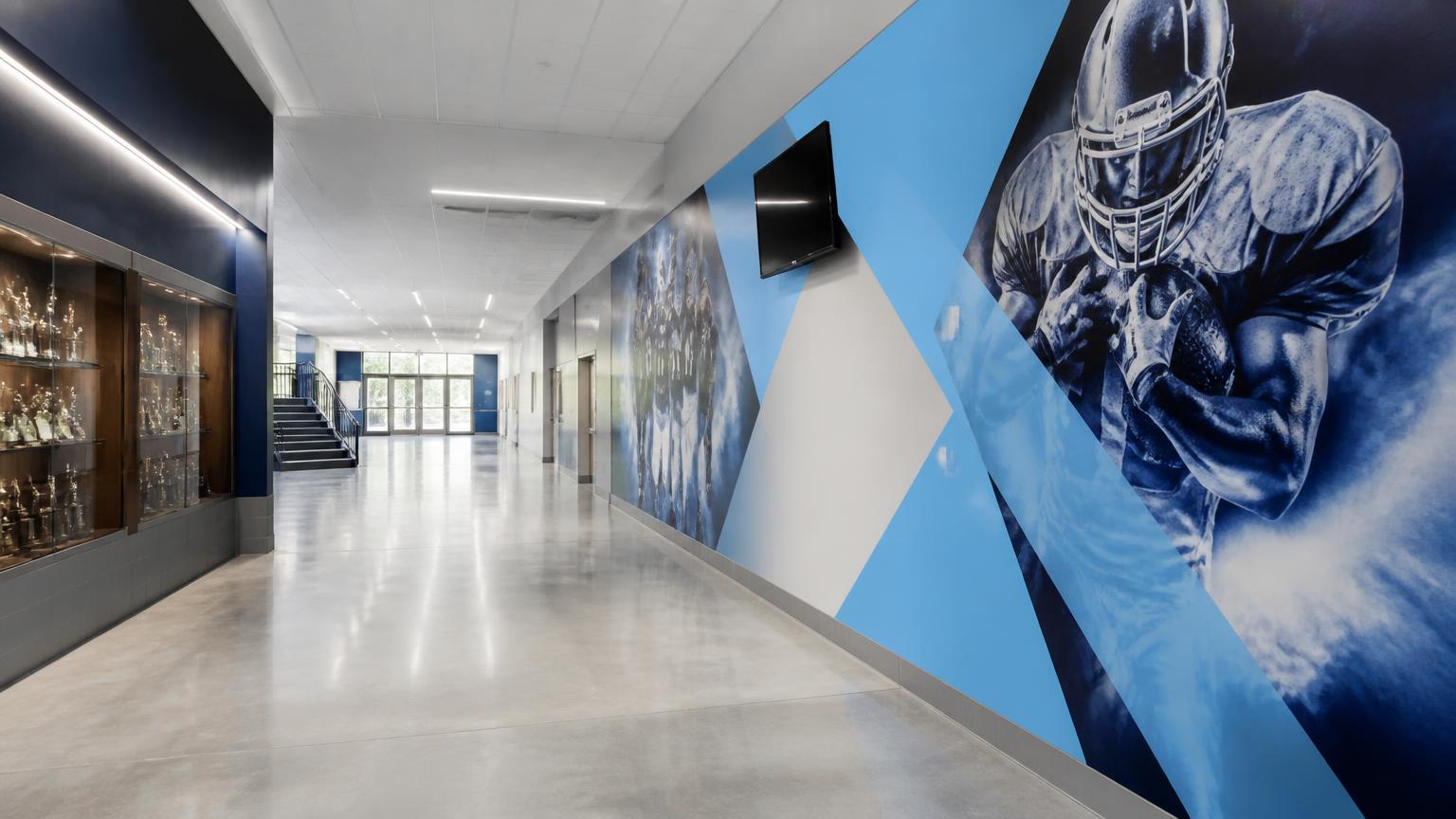 Athletic Hall Wall Art fundraiser cover