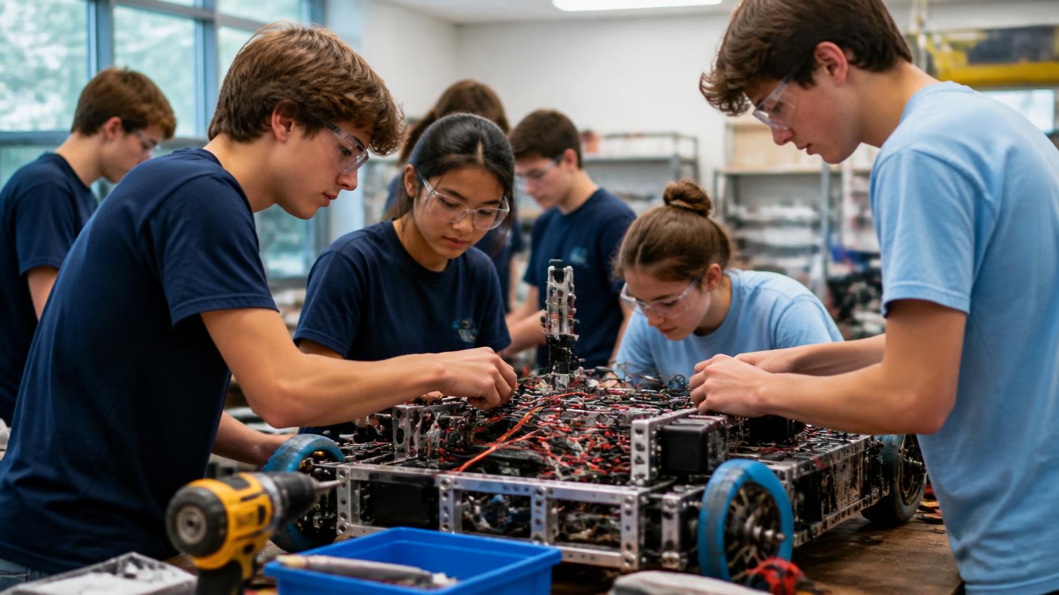 Robotics fundraiser cover